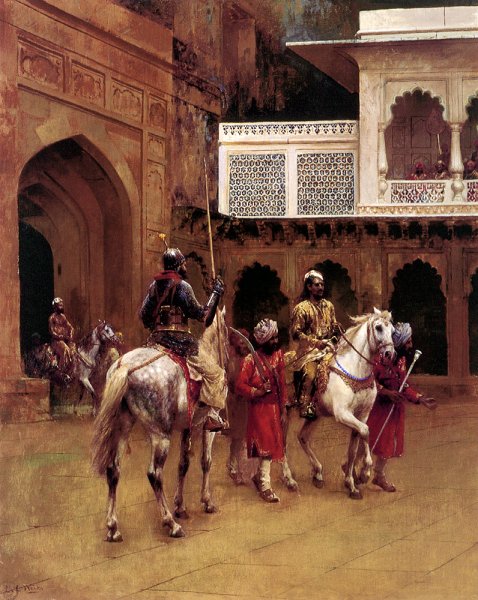 Indian Prince  Palace Of Agra