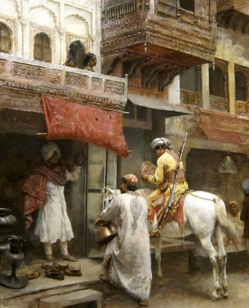 Street Scene in India I